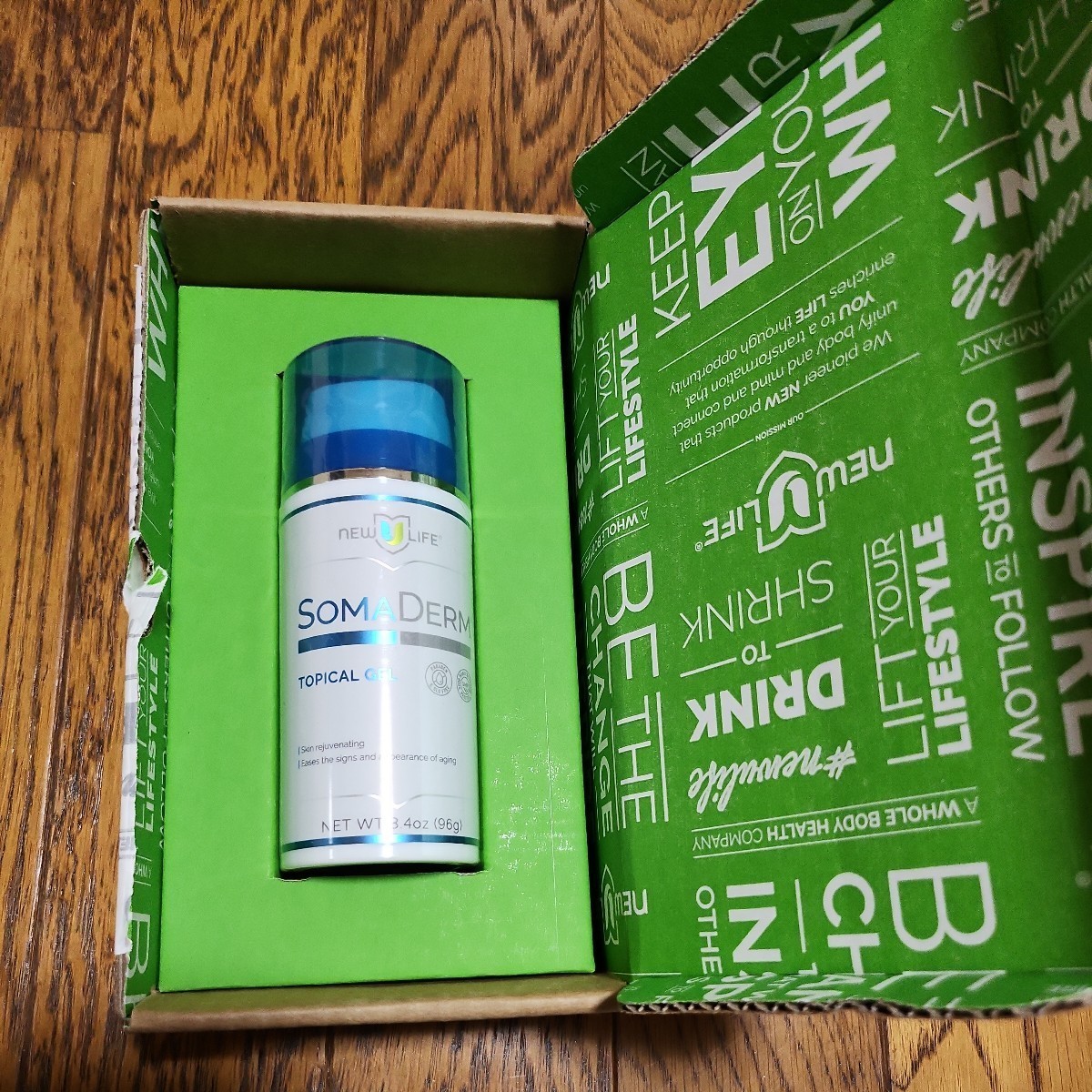  SomaDerm ソーマダーム HGH ジェル ニューユーライフ NewUlife　