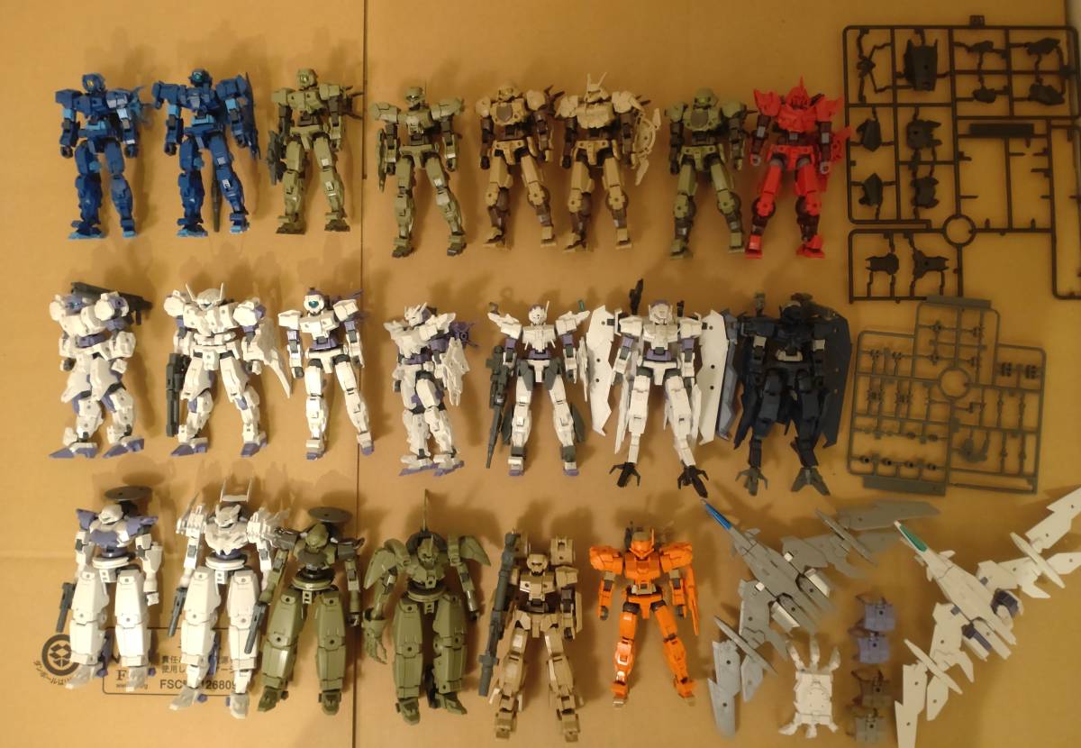 バンダイ 30 MINUTES MISSIONS（30MM） ジャンク品：アルト 空中戦仕様 陸戦仕様 ポルタノヴァ ラビオット シエルノヴァ など