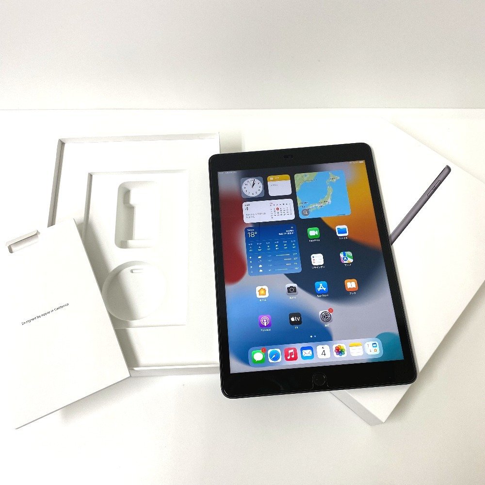 【送料無料】Apple アップル iPad 第9世代 Wi-Fiモデル 64GB MK2K3J/A スペースグレイ 中古【Ae649531】