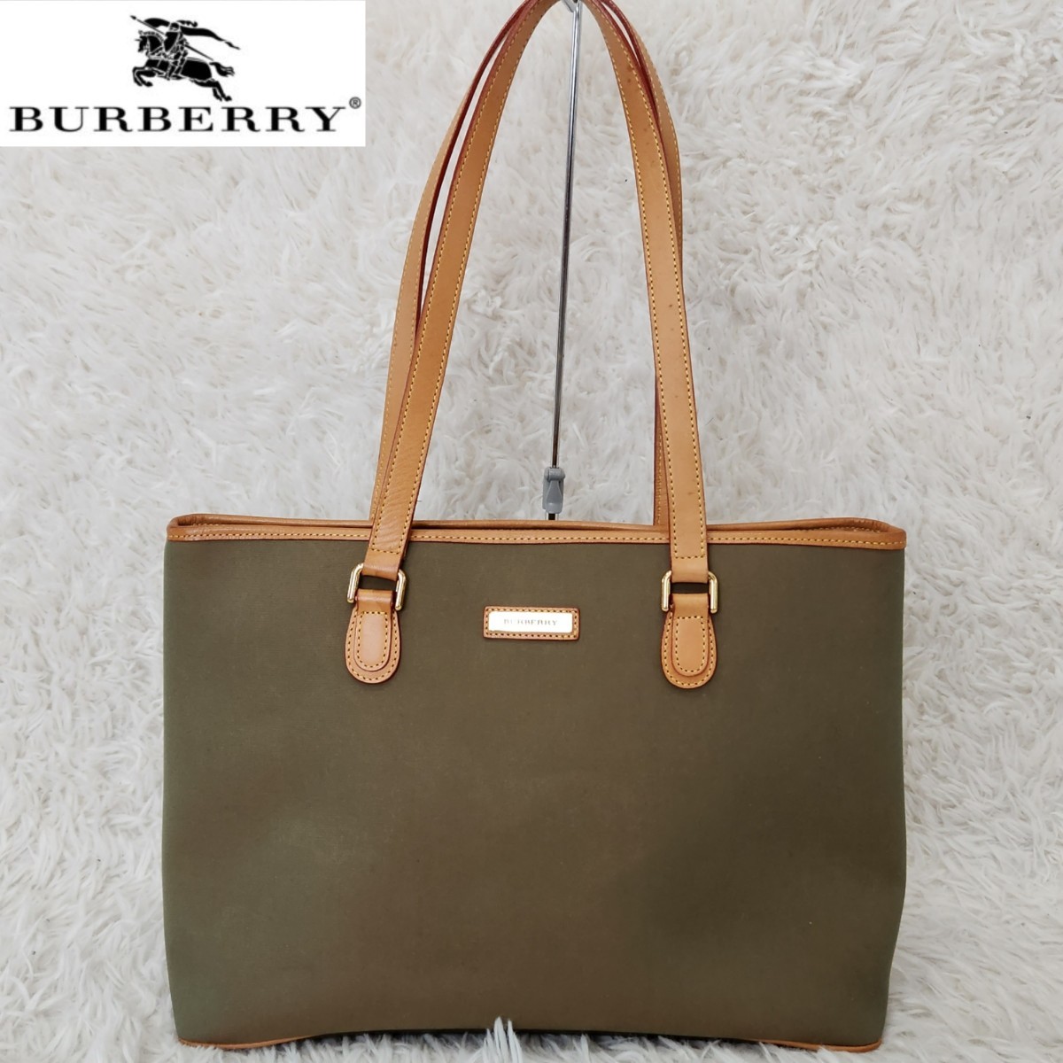 今だけ特価 1円 【良品】BURBERRY バーバリー トートバッグ ノバ