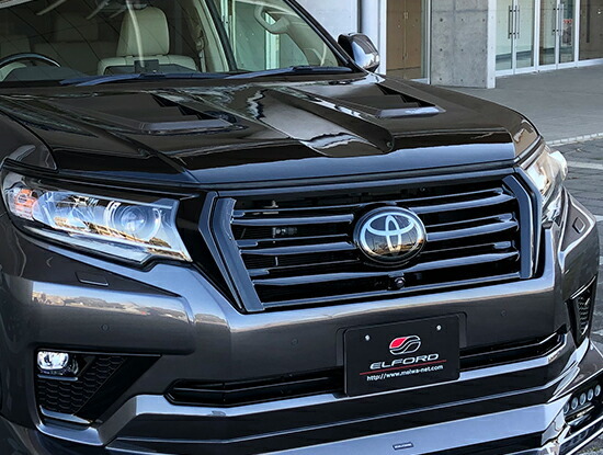 ELFORD エルフォード フロントグリル ランドクルーザープラド150 2017/9～(後期) ELFORD エルフォード LANDCRUISER @elford_japan 0 本日は後期プラドに