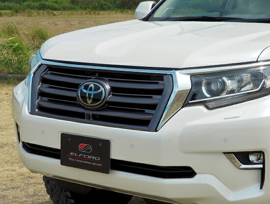 ELFORD エルフォード フロントグリル ランドクルーザープラド150 2017/9～(後期) ELFORD エルフォード LANDCRUISER @elford_japan 0 本日は後期プラドに