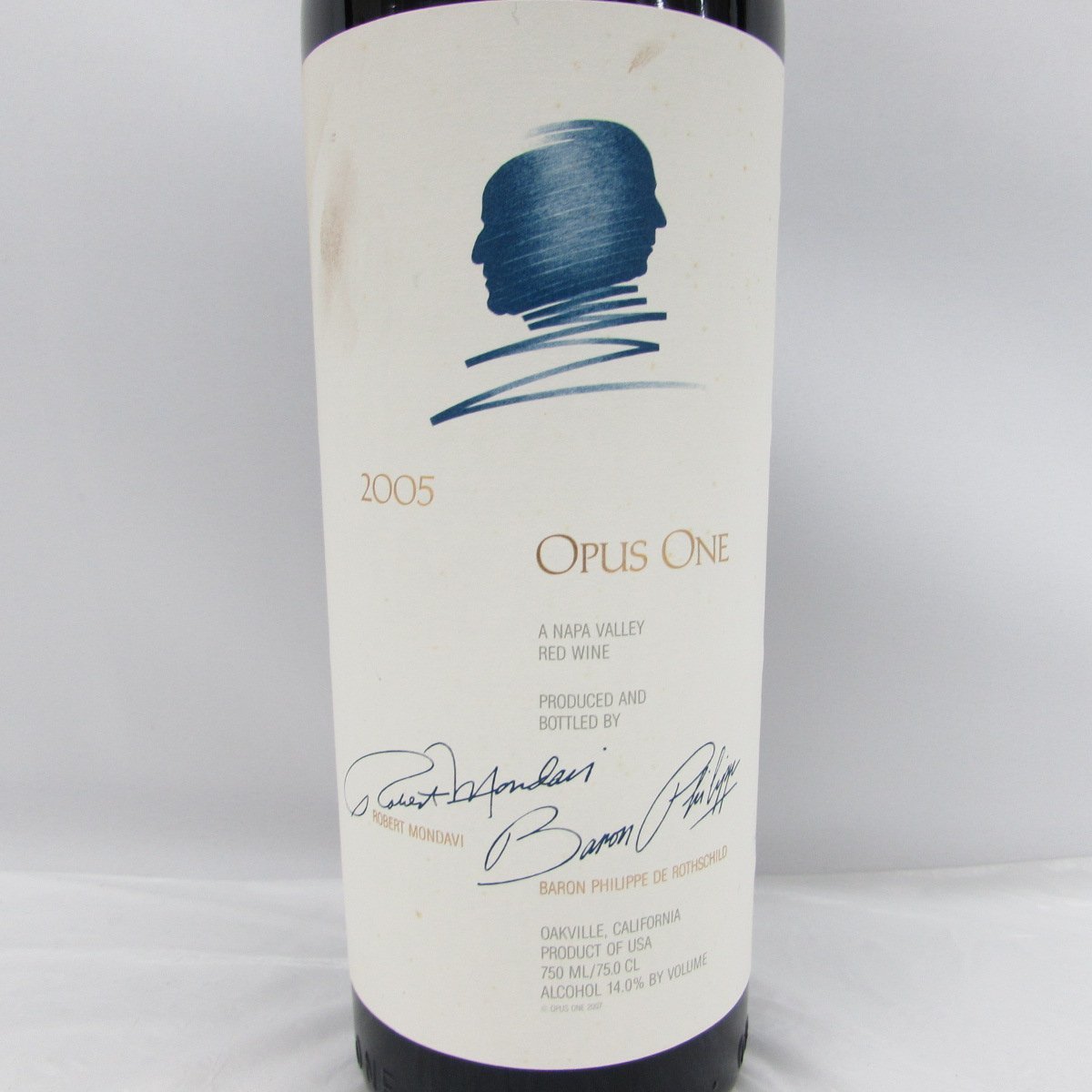 未開栓】OPUS ONE オーパスワン 2005 アメリカ 赤 ワイン 750ml 14