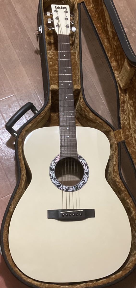 A*ち様 Cat's Eyes（キャッツアイ）アコースティックギターモデル「CE Cat's Eyes CE45T-SW 日本製 Eyes Cat's ☆ CE=200 試奏動画Cat's