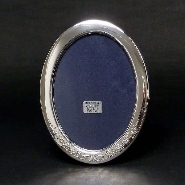 超激得，大得価 R76 MAPPIN&WEBB STERLING SILVER マッピン&ウェッブ 写真立て(金属フレーム)｜売買されたオークション情報、yahooの商品情報をアーカイブ公開 - オークファン スタンド、立て掛け式