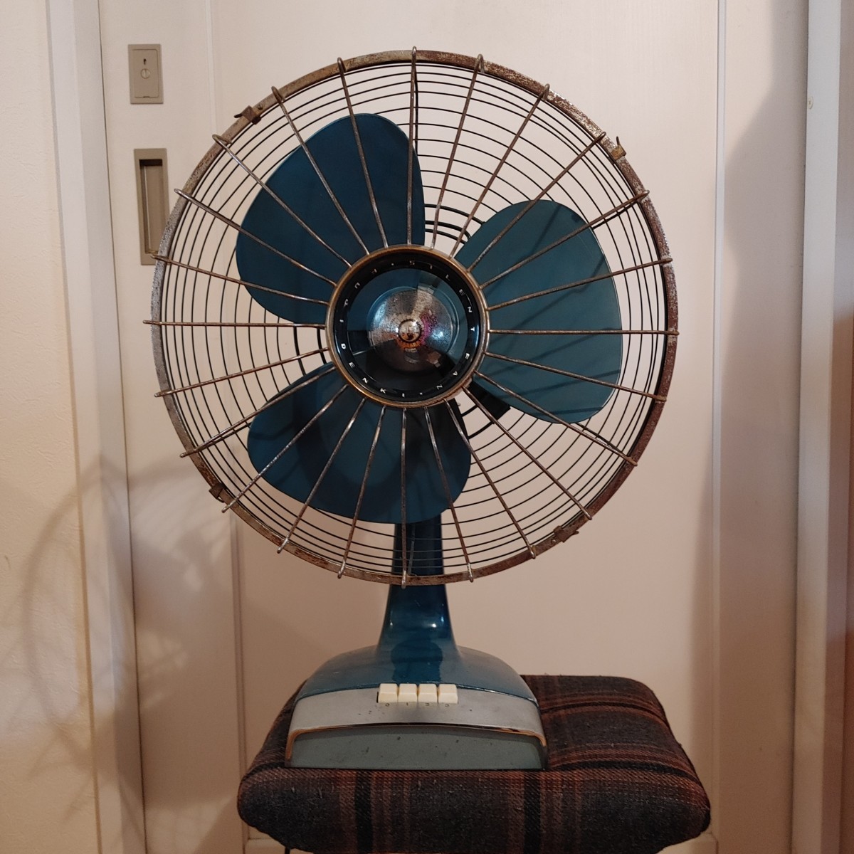 扇風機 昭和レトロ ナショナル National 3枚羽根 - 30cm アンティーク