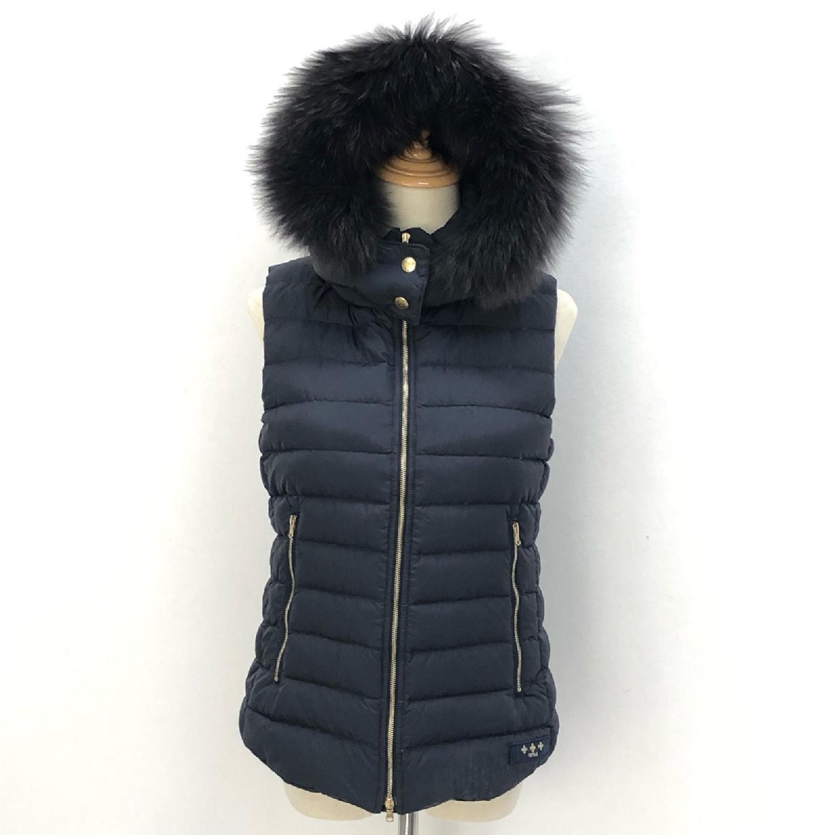 国内正規品 TATRAS タトラス ダウンベスト ナイロン ダウン×フェザー 