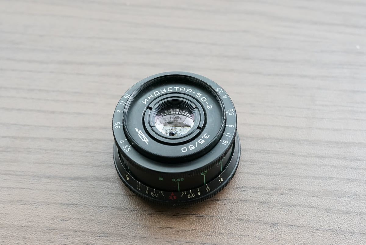 カメラ 分解清掃済み Industar-50 50mm f3.5 M39 M42