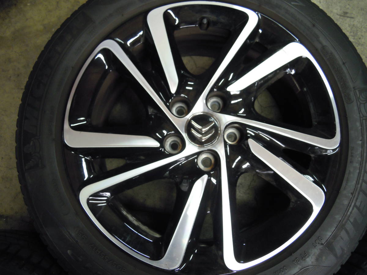 シトロエン C4 ピカソ 純正 17インチ 205/55R17 17×7J+50 PCD108 