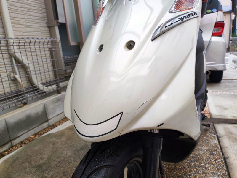 スズキ　アドレス　V125G　CF46A　カスタム　規制前　K7　ホワイト アドレスv125 CF46A 規制前K7 【公式通販】 スズキ アドレス V125G