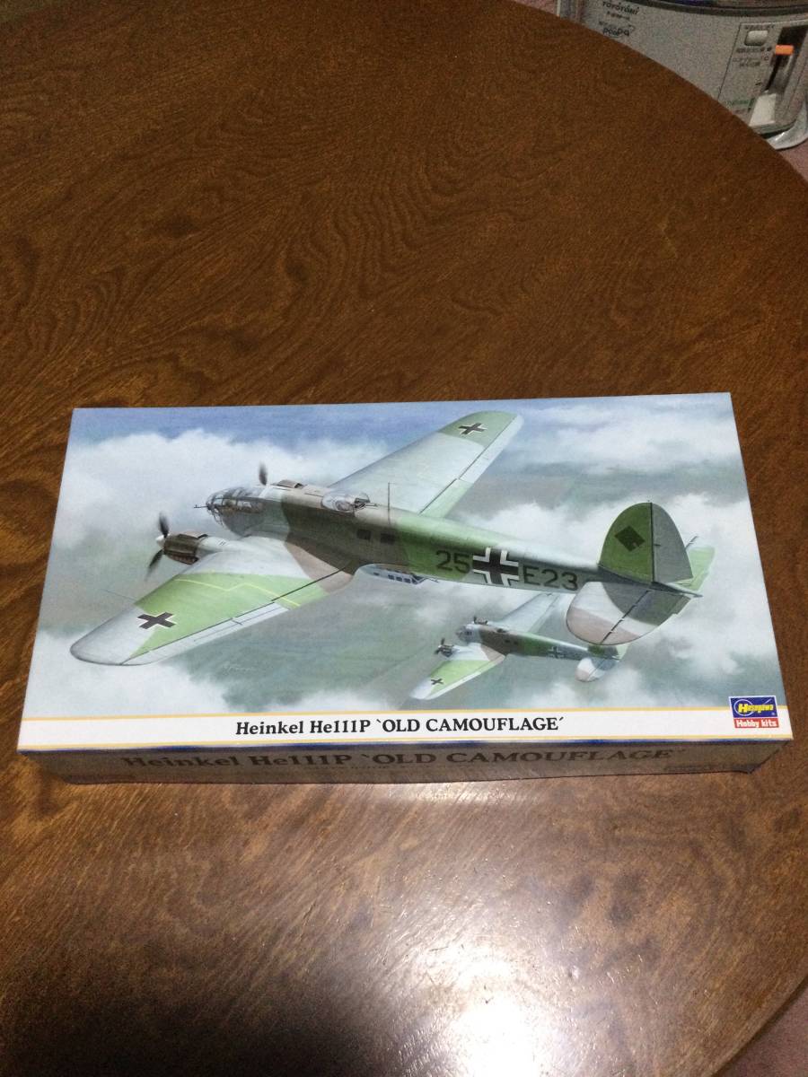 ドイツ空軍爆撃機 ハインケル He111P ‘オールド カムフラージュ’ 1/72 未組み立て