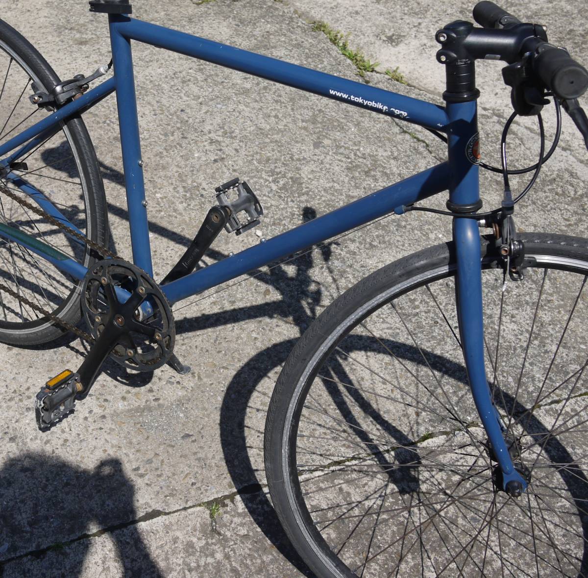 ジャンク tokyobike トーキョーバイク クロスバイク 650C ブルー 