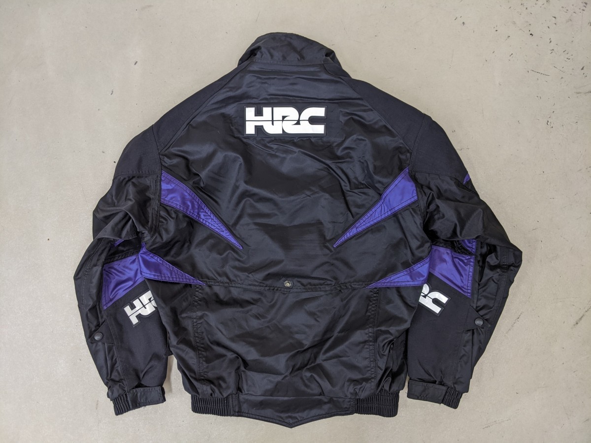 10 HRC ホンダレーシング3点パッド入りライダースジャケットナイロン 