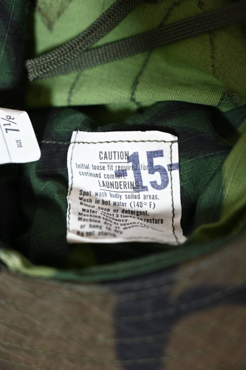 米軍実物 ERDL ブーニーハット 7 1/8 検索用）アメリカ軍 放出品