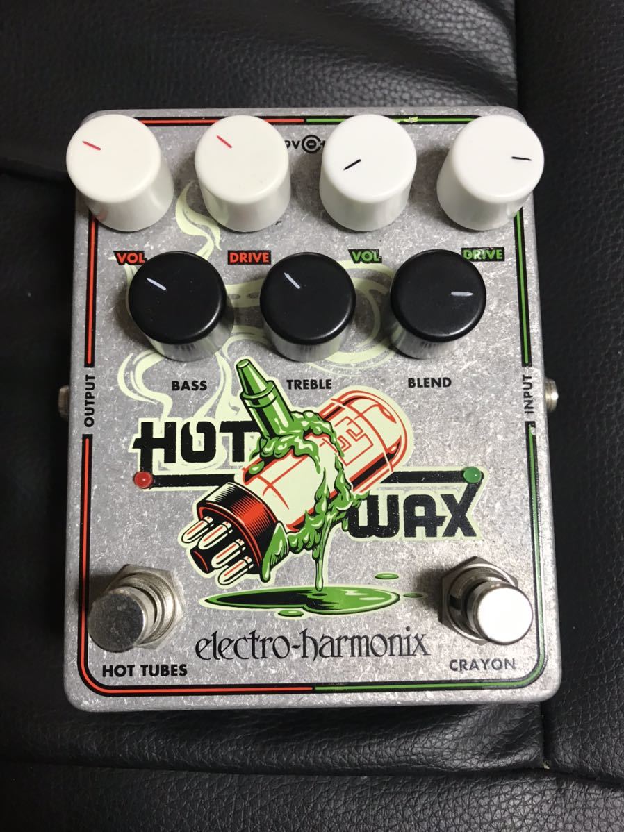 electro-harmonix Hot Wax Electro Harmonix Hot Wax Dual Overdrive