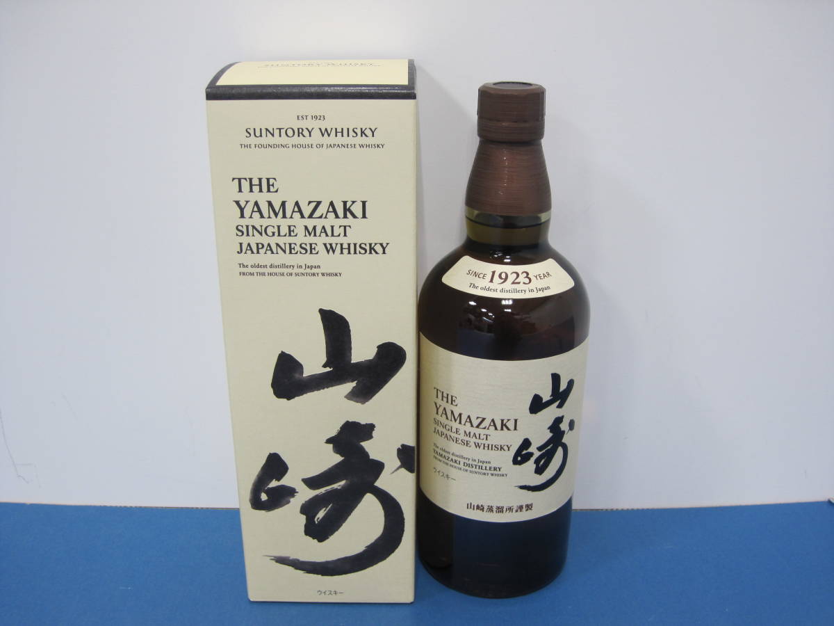 178) サントリー シングルモルト ウイスキー 山崎 43%/700ml