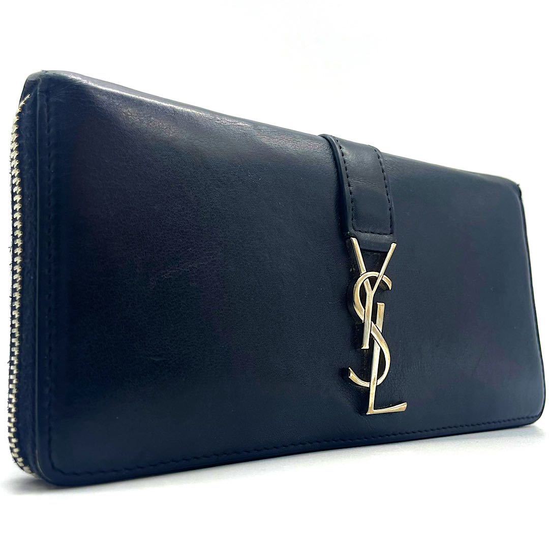 極美品 サンローランパリ 1円○極美品○SAINT LAURENT サン