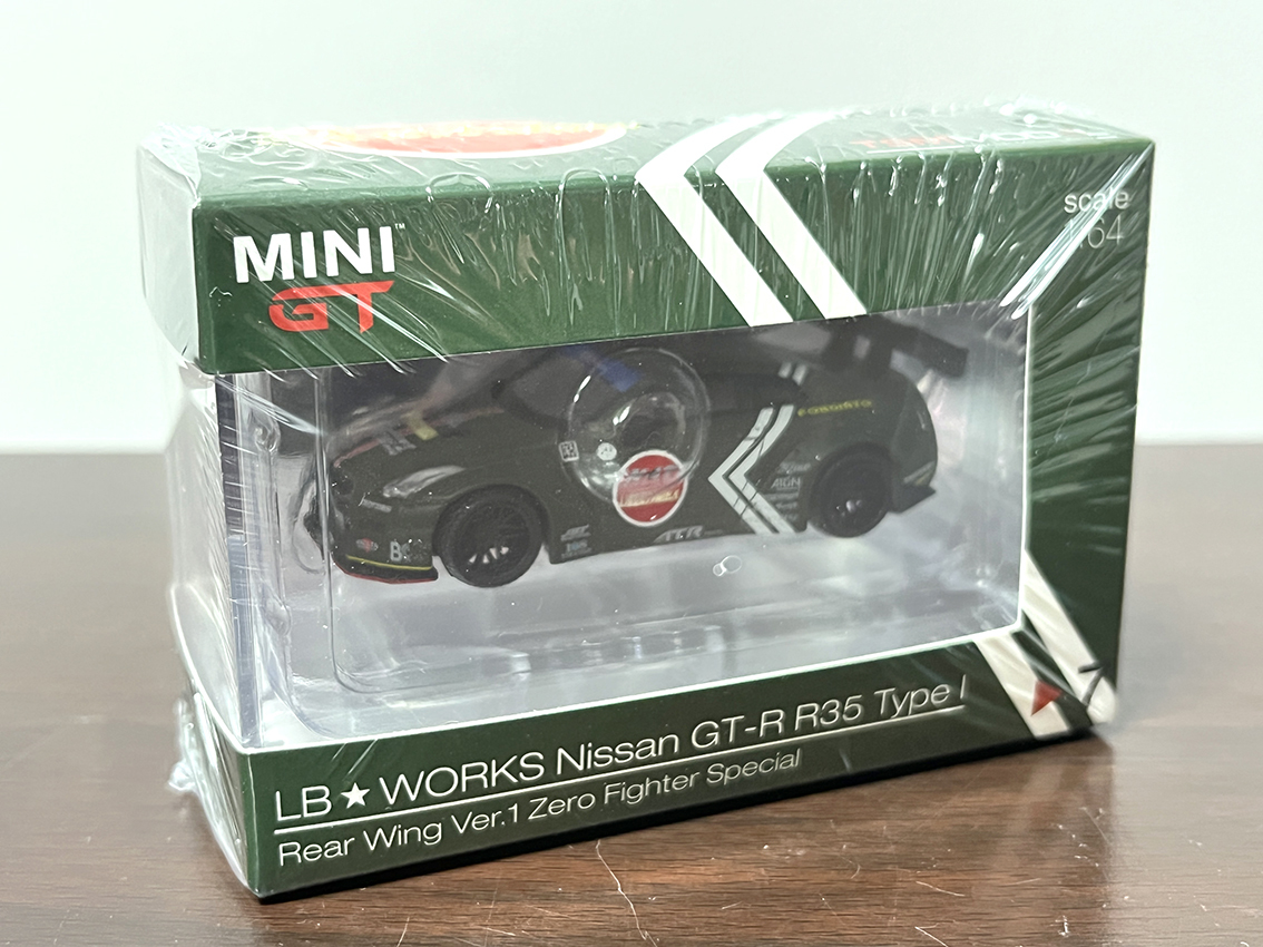 minigt リバティーウォーク LBWK ニッサン GT-R ゼロ ファイター MiNiGT リバティーウォーク R35 GTR ゼロファイタースペシャル 未開封
