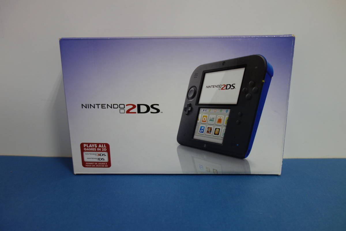  067 Nintendo 2DS 海外版 クトリック ブルー(ニンテンドー3DS本体)｜売買されたオークション情報、yahooの商品情報をアーカイブ公開 - オークファン ニンテンドー3DS本体