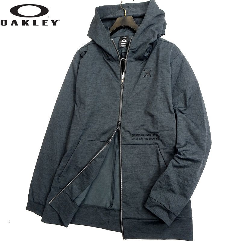 ■OAKLEY オークリー スカル 新品 定価1.4万 COMMONシリーズ 吸汗速乾PRIMEFLEXR ジャケット ゴルフウェア FOA402844 00H M▲036▼out1886c