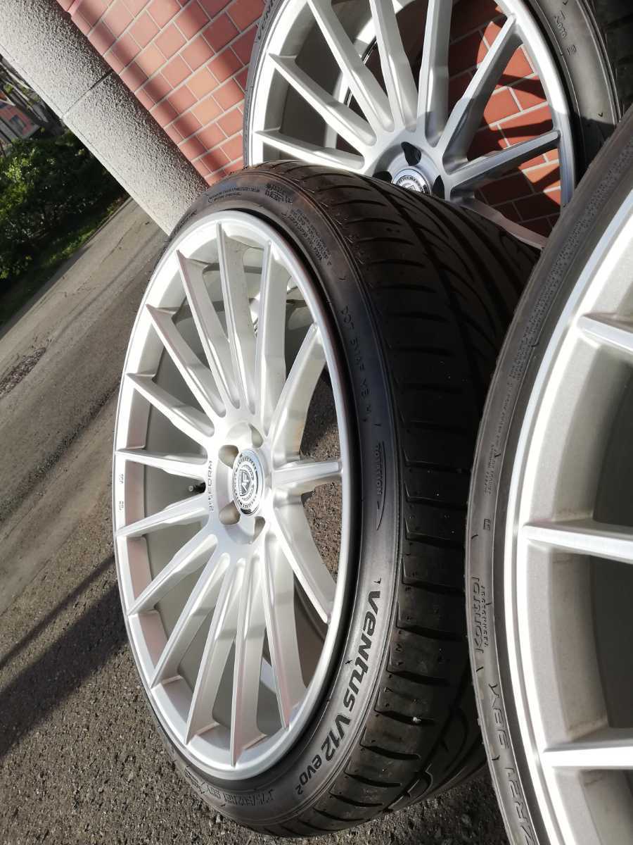 artFORM AF401 21インチ 10.5J ET35 5穴 PCD112 ハブ66.6 ナット付 