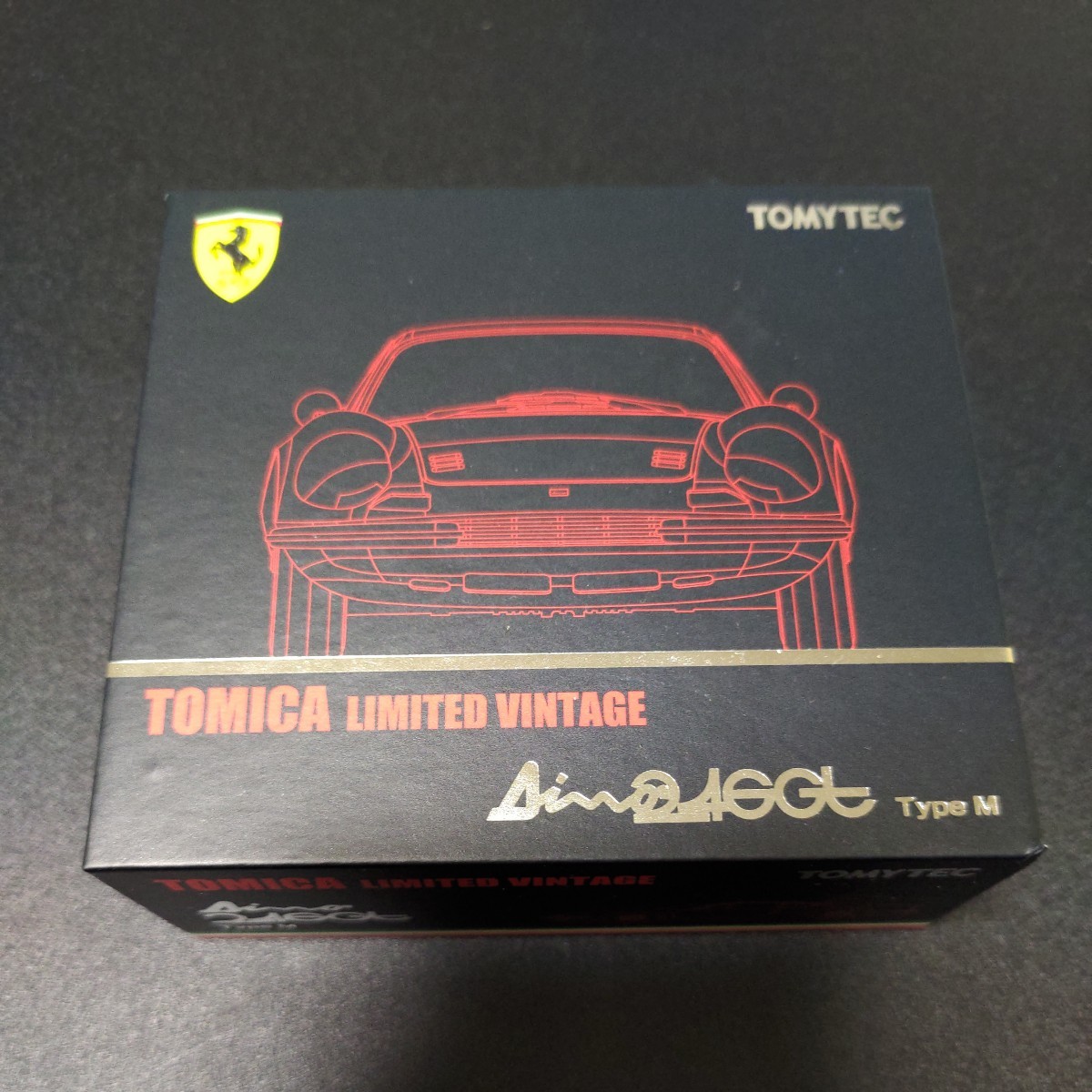 トミーテック トミカリミテッドヴィンテージ フェラーリ ディーノ 246GTS 赤