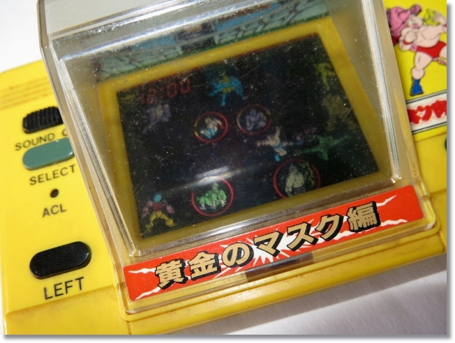 ◇◇当時物 BANDAI バンダイ「キン肉マンⅢ 黄金のマスク編」LSIゲーム