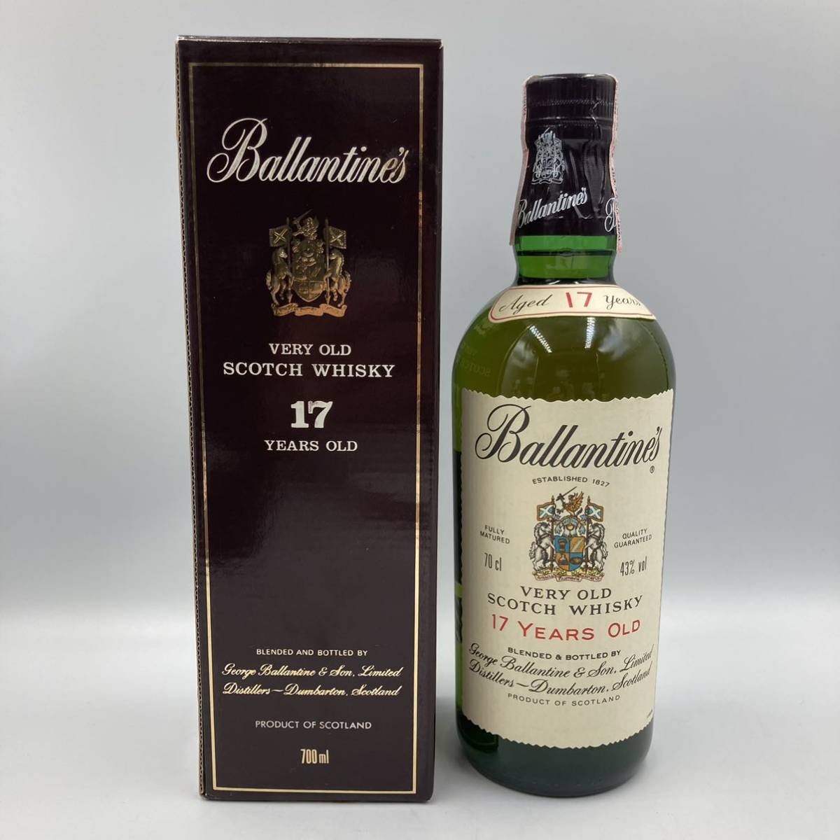 4.13 KT-t55★未開栓 バランタイン 17年★容量 700ml/アルコール分 43%/スコッチウイスキー/DB3 DC5