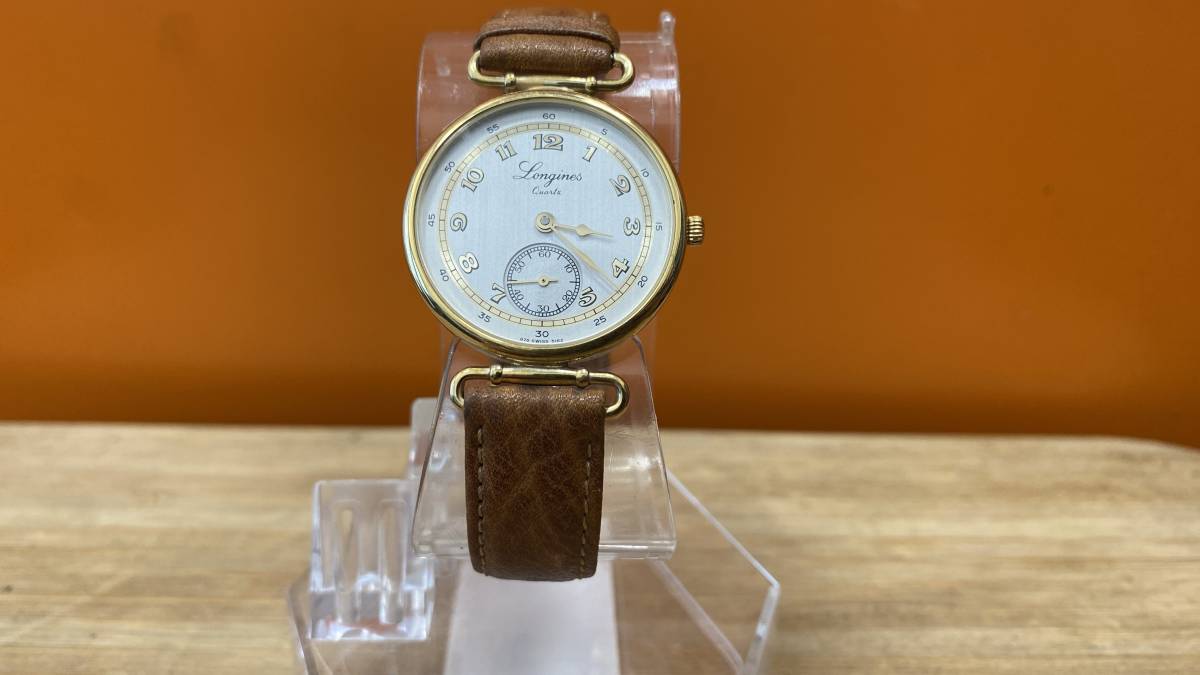 現状品】ヴィンテージ品 LONGINES ロンジン 腕時計 クオーツ スモール 