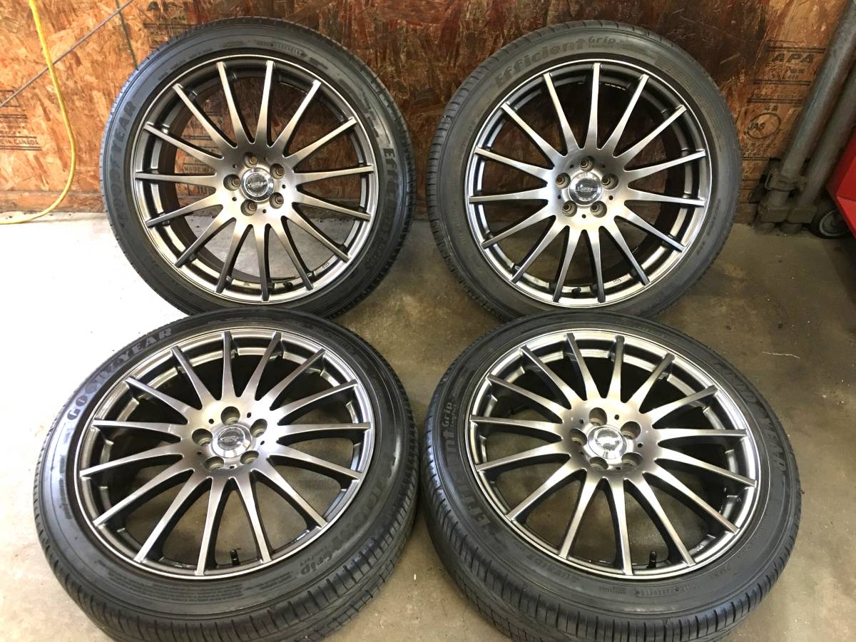 215 60R 16 バリ山のブリザック4本セットホイール付き 【18×7.5J