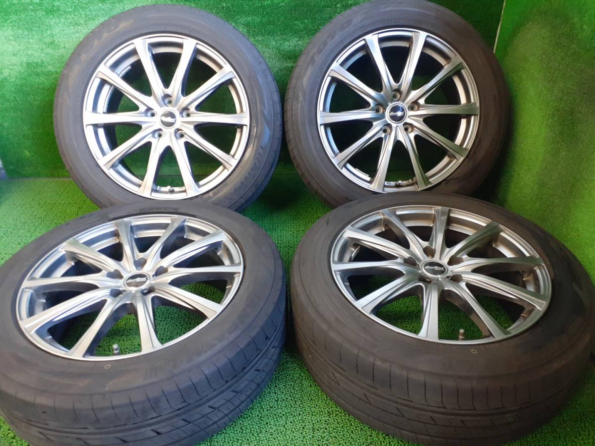 2022年製 トーヨー トランパス225/55R18 マナレイホイールセット 18 