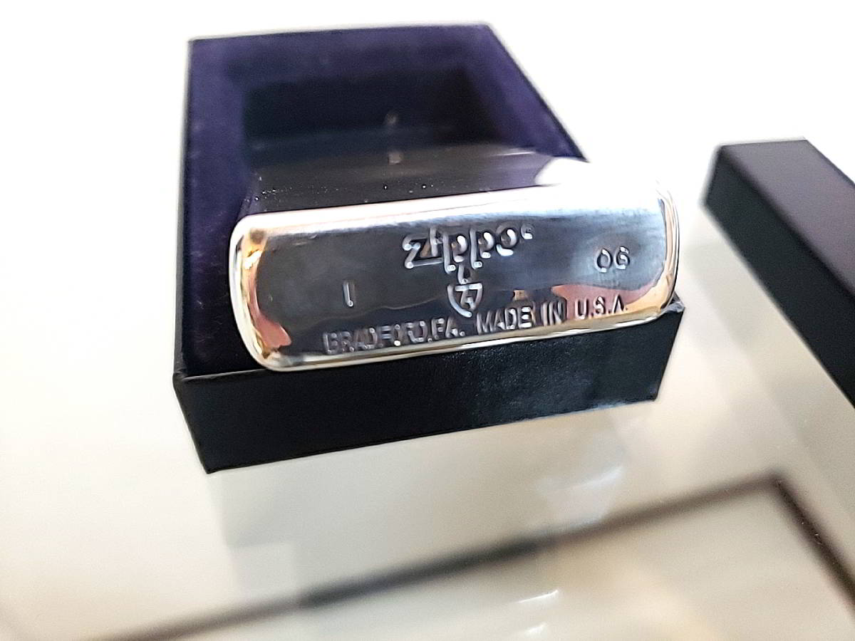 zippo アーマー　armor ロゴ　深彫り　2006年製 ZIPPO アーマー ジッポーライター