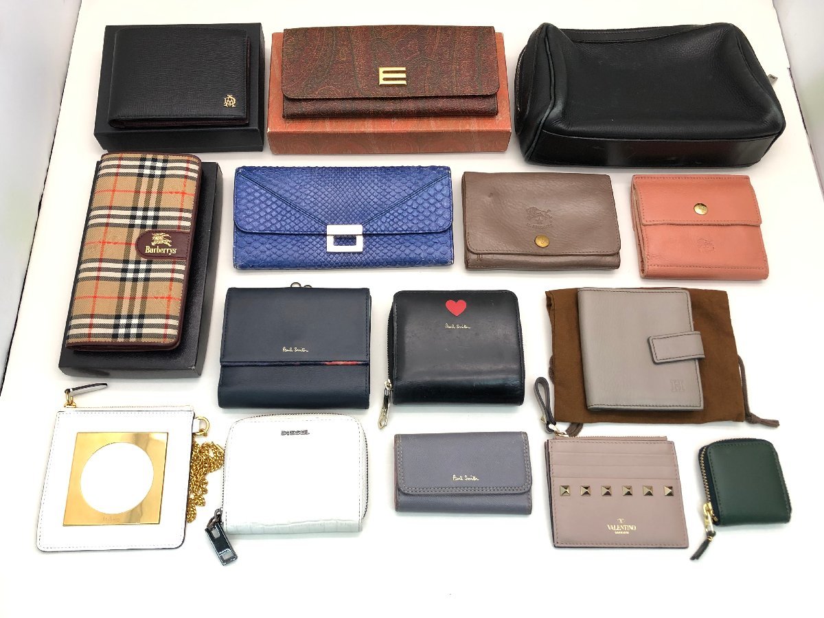 ヴァレンティノ / トッズ / イルビゾンテ / ヒロフ 他 財布 コインケース 手帳カバー など まとめ 中古【RE040008】