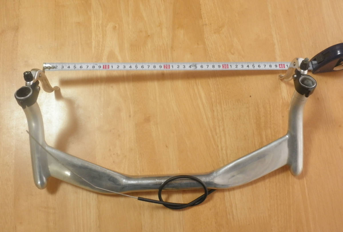 エアロ 軽量アルミハンドル 　ブルホーン　現状渡し　定形外可能