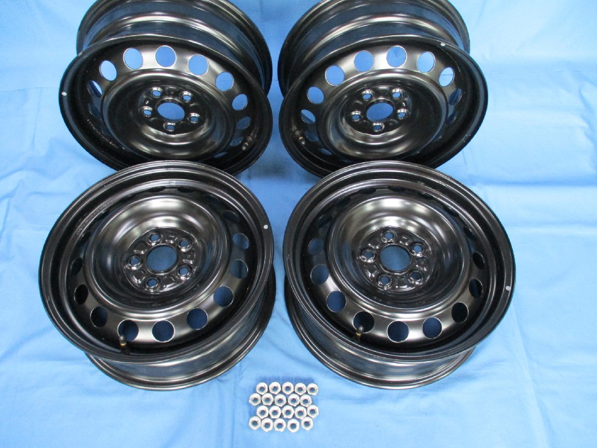 新車外し！トヨタ シエンタ 純正15×5.5J スチールホイール （4本
