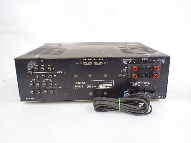 高品質，2026 DENON デノン/デンオン PMA-501 プリメインアンプ 説明