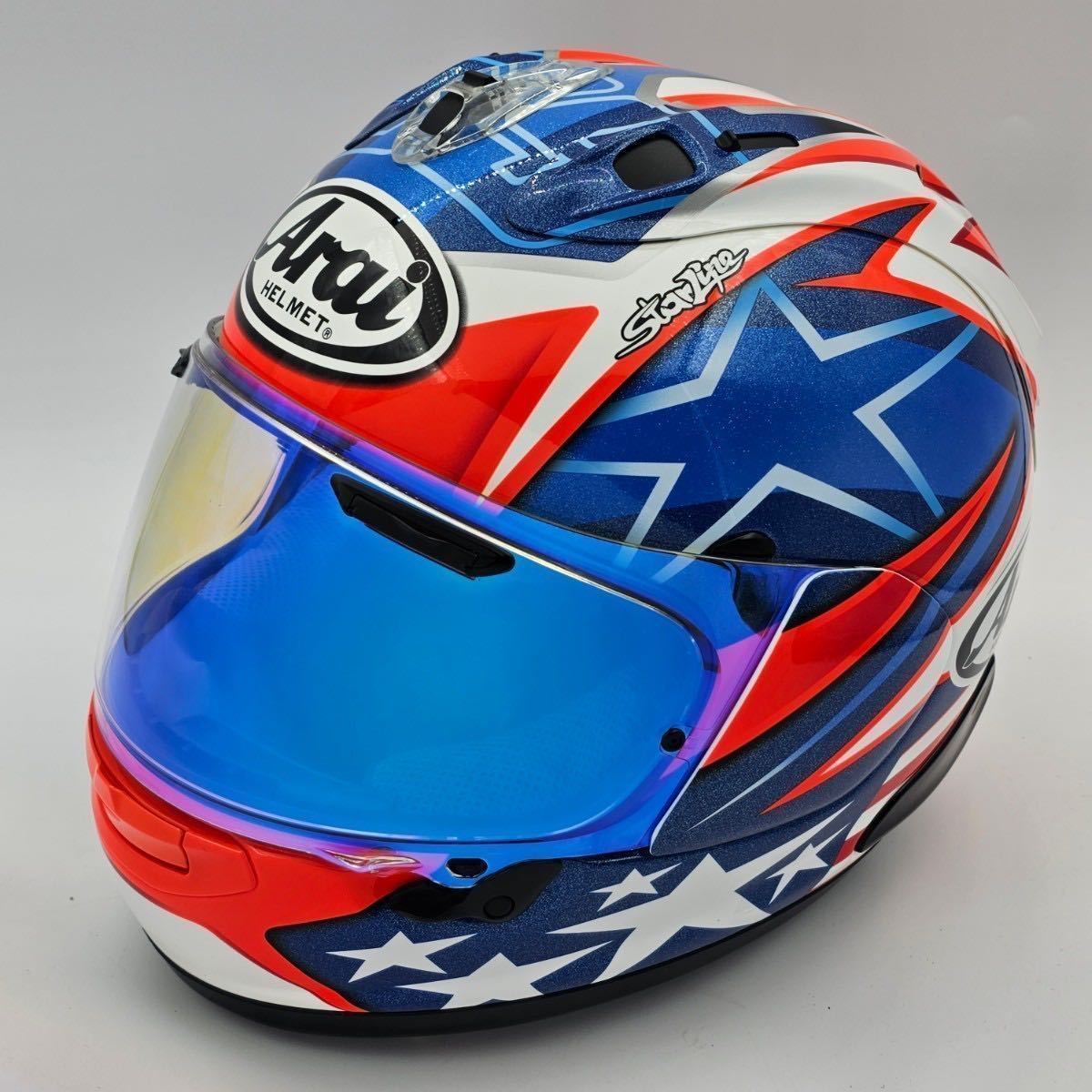 Arai Nicky Hayden Replica ニッキーヘイデンレプリカ 61～62cm HAYDEN