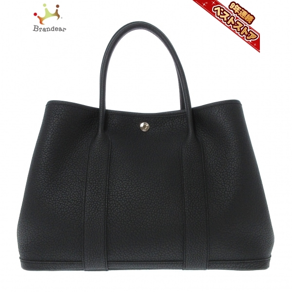 エルメス ガーデンパーティPM HERMES トートバッグ PM 黒 ガーデン 