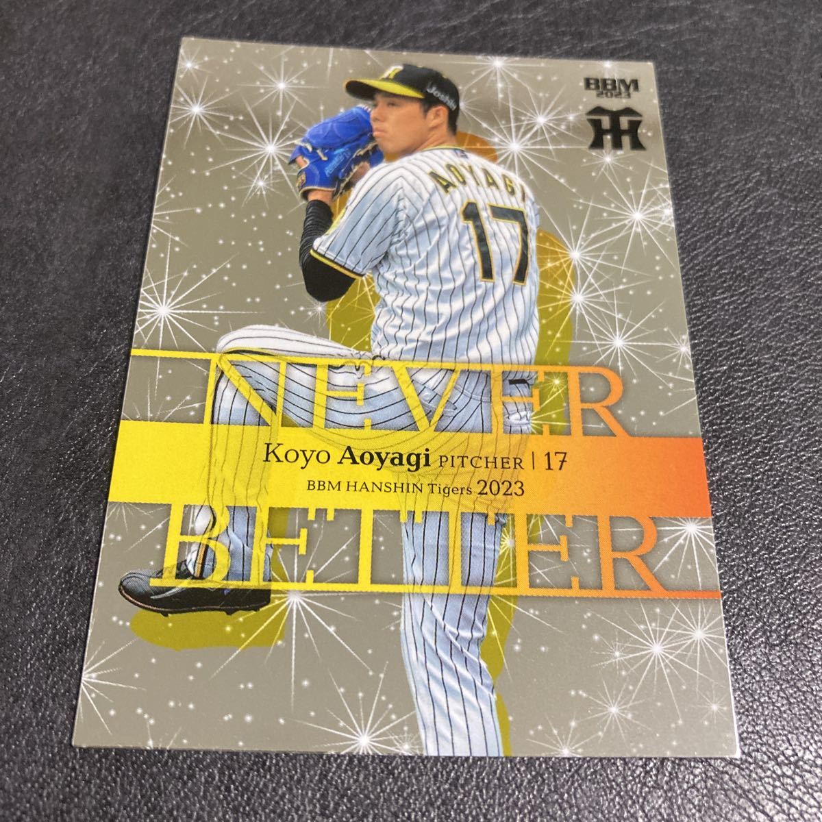 BBM 2023 阪神タイガース インサートカード 青柳晃洋(2014年～)｜売買
