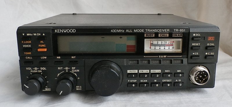 アウトドア KENWOOD ケンウッド TR-851 430MHz オールモード機