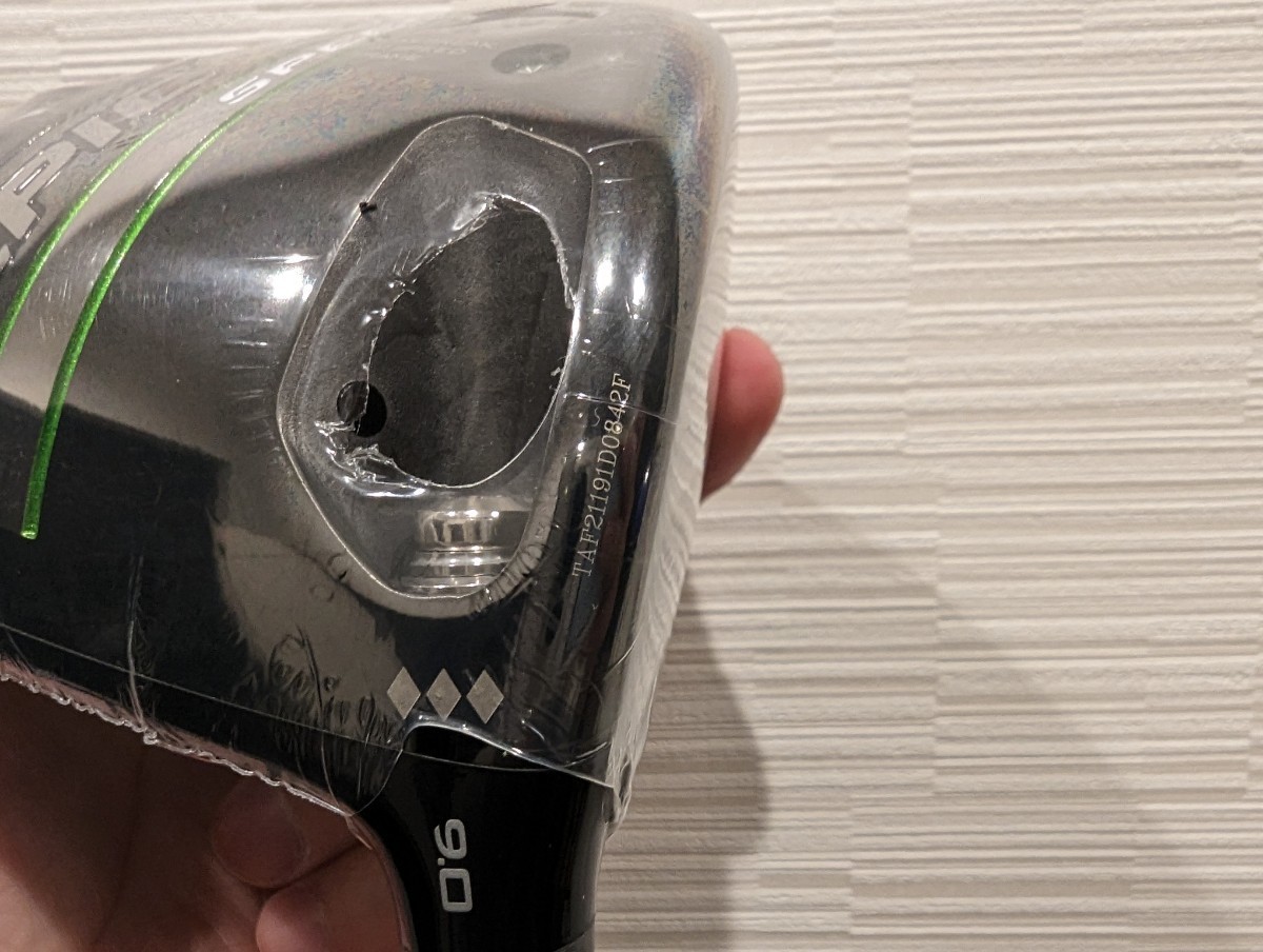 TAFシリアル　エピックスピード♦︎♦︎♦︎LS 9.0°ヘッドのみ キャロウェイ EPIC SPEED ◇◇◇ 9.0° ヘッドのみ エピックスピード