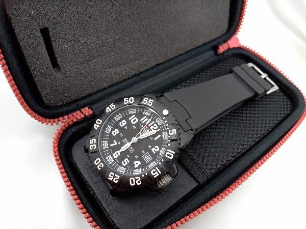 【LUMINOX】クォーツ 3050 3950 腕時計 200m 自己発光不良 ベルト非純正 メンズ 中古