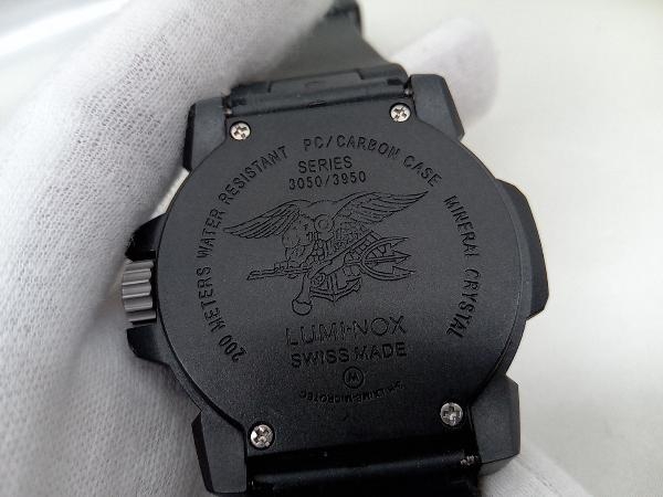 LUMINOX】クォーツ 3050 3950 腕時計 200m 自己発光不良 ベルト非純正