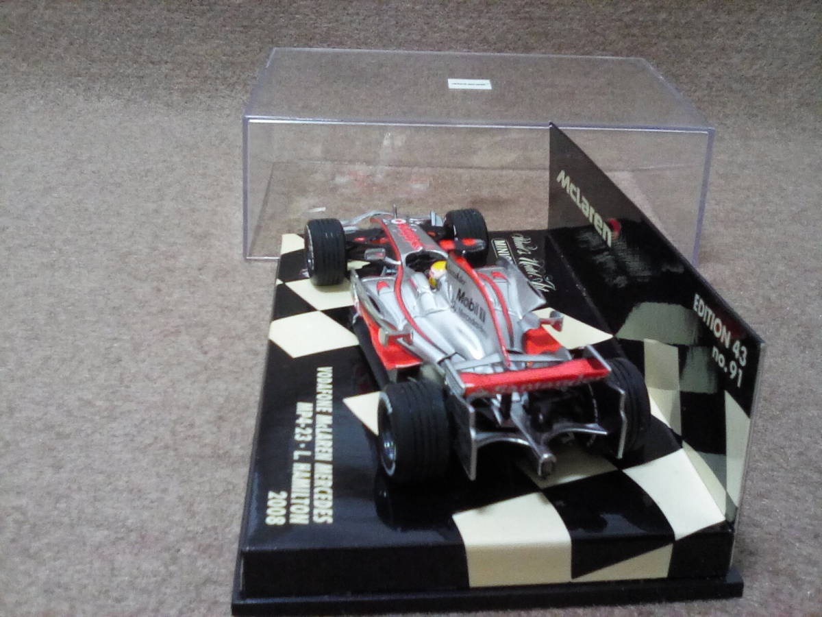 1/43 マクラーレンメルセデス MP4-23 2008 L.ハミルトン #22 ワールド