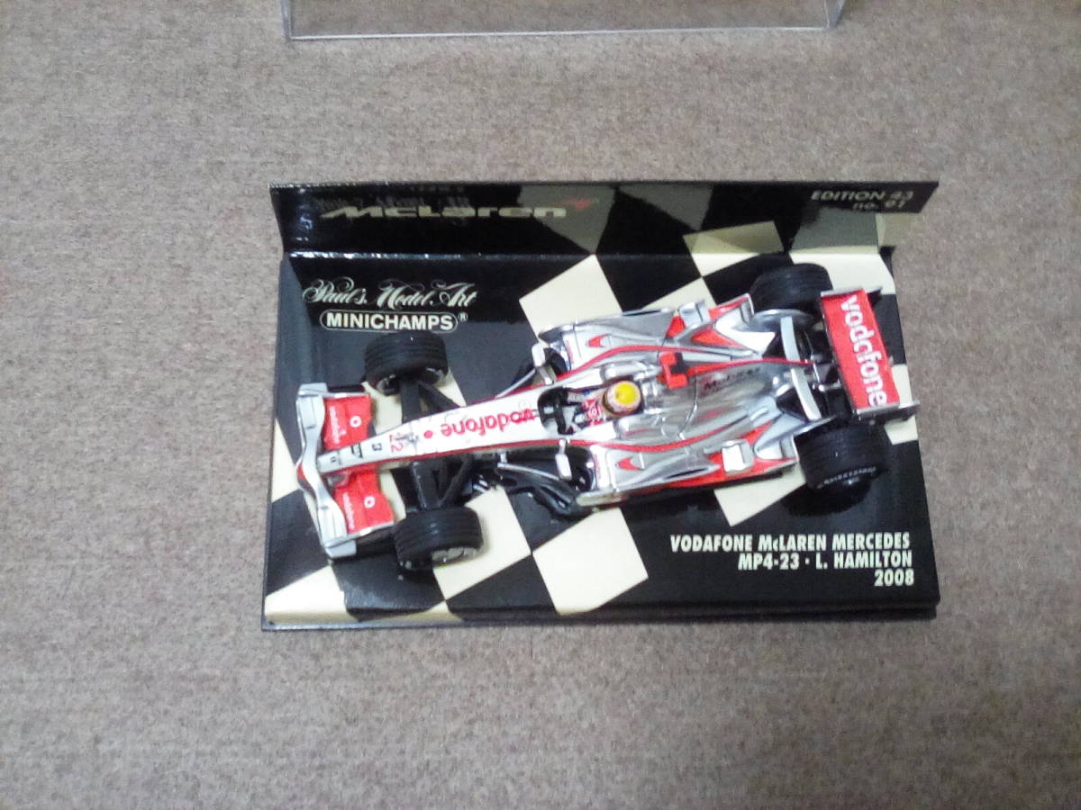 1/43 マクラーレンメルセデス MP4-23 2008 L.ハミルトン #22 ワールド