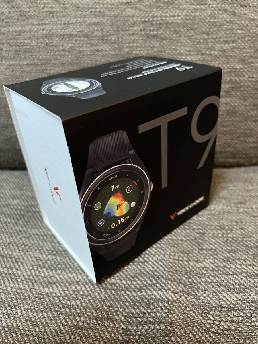 ボイスキャディGPSスマートゴルフウォッチT9ブラック ボイスキャディ