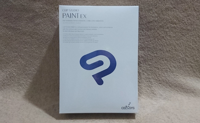 □ CLIP STUDIO PAINT EX ver.1 パッケージ無期限版 新品未開封