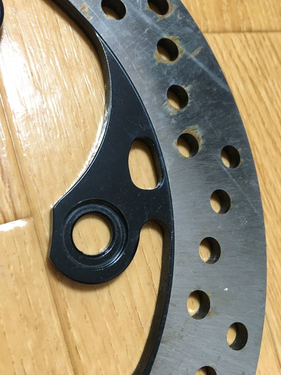 GSX-R1000L2 リヤブレーキディスク使用感なし