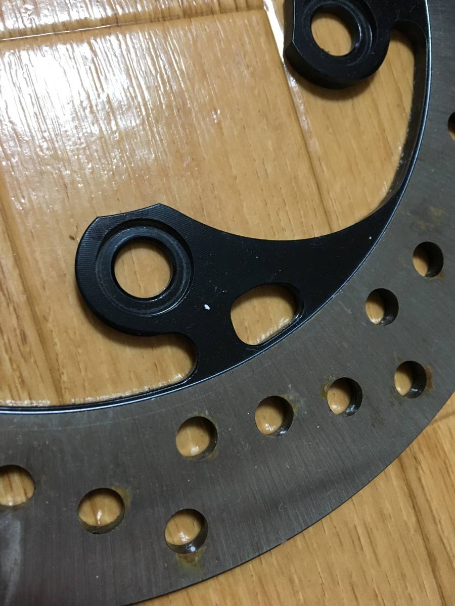 GSX-R1000L2 リヤブレーキディスク使用感なし