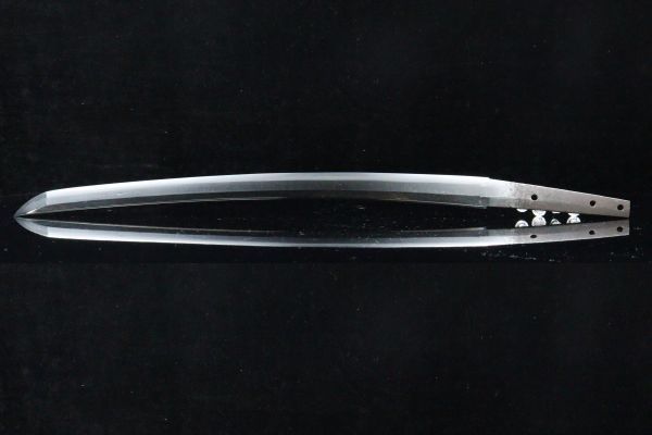 時代武具 脇差 無銘 43.8cm 直刃 肌物 美刃紋 白鞘 刀剣 武具[5469ww] 刀 無銘 室町末期
